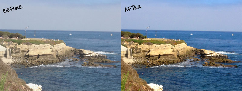 fix faded washed out photos