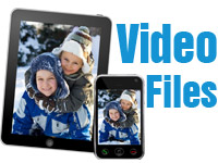 movie film to mp4 video file